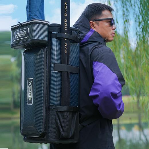 空钩悟道二代硬壳全折叠椅包 小巧轻便双肩包加厚防水钓鱼收纳包 商品图1