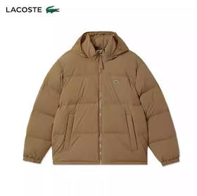 LACOSTE法国鳄鱼男羽绒外套BH9052-98PWS