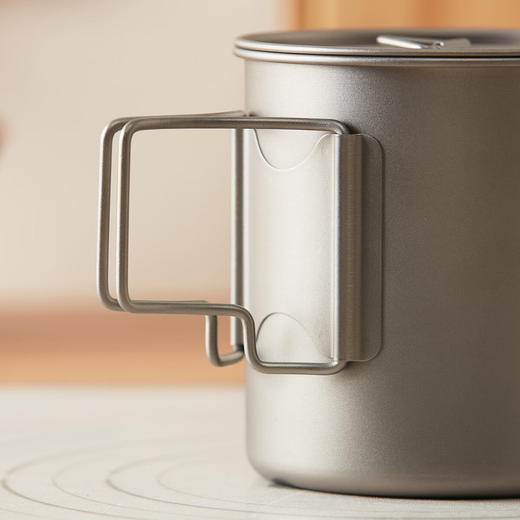 NITORI宜得利家居 野餐便携式纯钛户外煎锅汤锅套装马克杯雪拉碗 商品图9