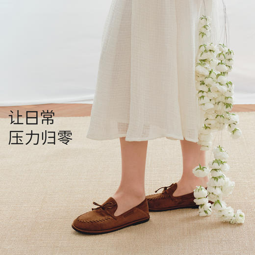 7or9裸感单鞋平底鞋通勤春夏新款无花果 商品图5