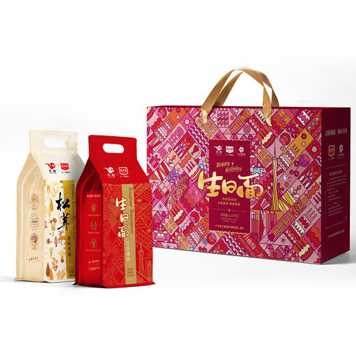 【精力沛/燕联】生日面礼盒 1.12千克 商品图4