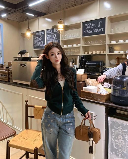 【非质量问题不退】PP16-驴家亮片牛仔裤(CC*PP) 商品图8