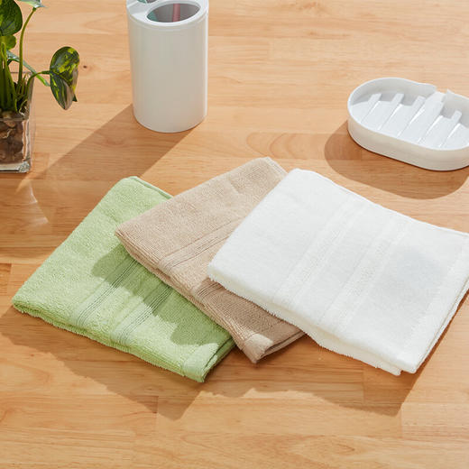 NITORI宜得利家居 浴室用品家用浴室卫生间毛巾纯棉方巾/面巾 商品图1