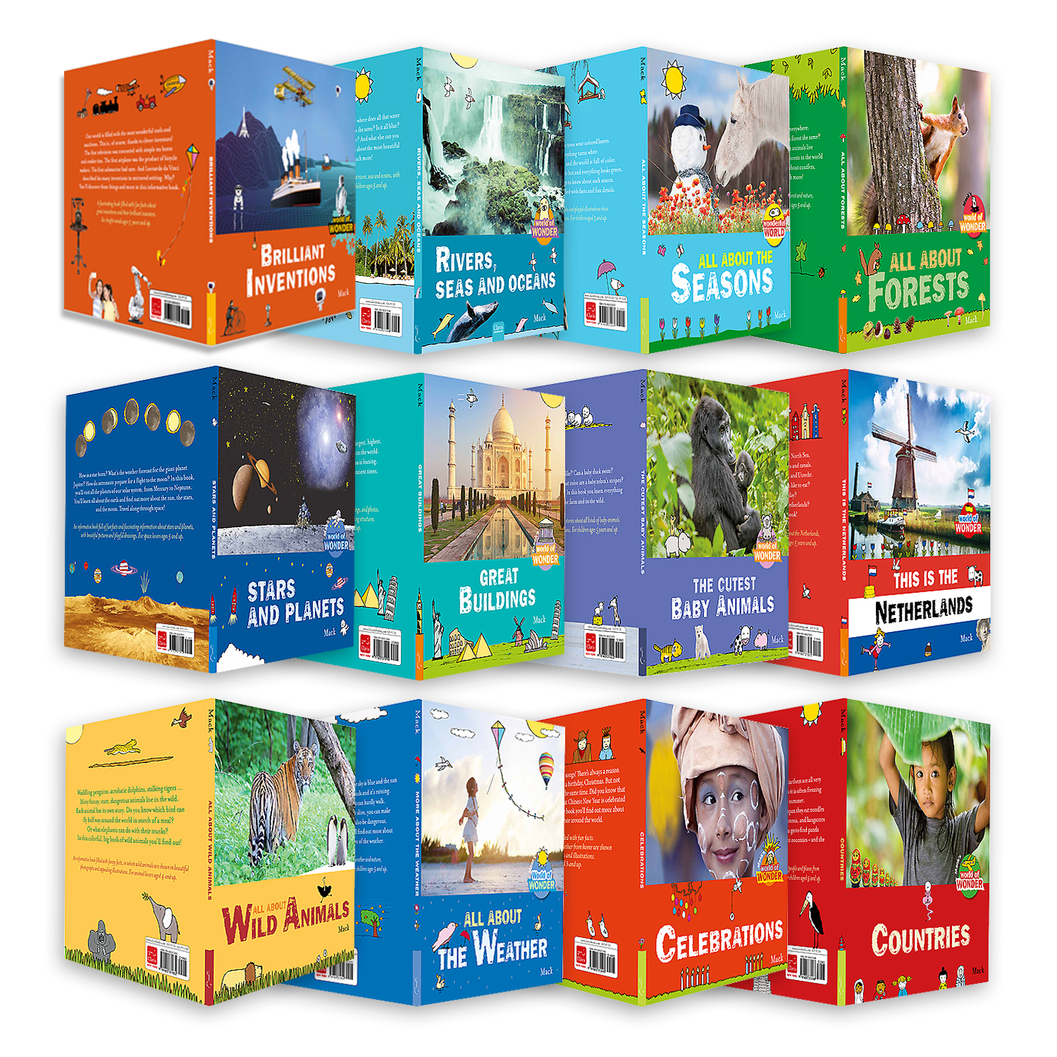 好奇世界系列 精装 适合5岁+日常生活探索世界原版英文绘本