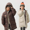 【季末清仓】贝达鸭儿童羽绒棉服两面穿中长款韩版男女童加厚冬外套过膝长款防风90-160 商品缩略图5
