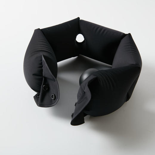 NITORI宜得利家居 长途旅行便携靠枕U型枕办公室午睡枕充气折叠颈枕 商品图1