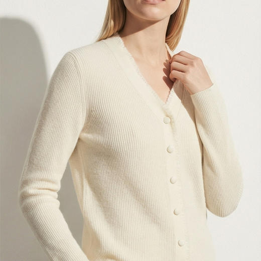 KINGDEER/KD秋冬新款女式v领慵懒休闲羊绒衫L805567经典基本款/气质款鹿王 红色 商品图10