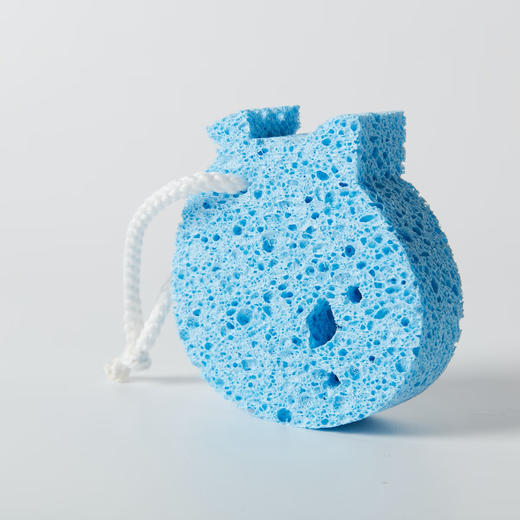 NITORI宜得利家居 木浆棉洗澡沐浴棉木浆海绵卡通沐浴擦洗澡棉 商品图4