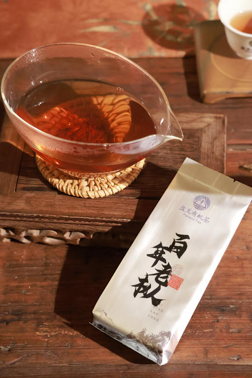 高山有机乌龙茶 岩茶 百年老枞小份精致礼盒装 50克 6泡/盒 商品图1