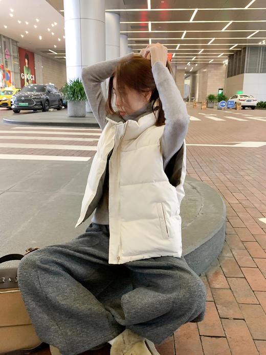 <曾小咸推荐>现货秒杀 ！微信超特价！韩系2色加绒阔腿休闲裤 日常209.99 立减120 秒杀89.99！！ 商品图8