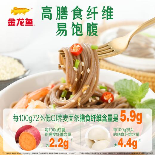 金龙鱼72低GI荞麦面100g×20(礼盒装) 商品图2