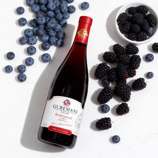 格鲁吉亚金泽马拉乌里半甜红葡萄酒 商品图4