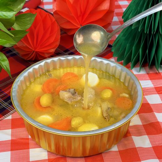 【李子坝板栗鸡】李子坝板栗鸡冷链锅，2kg，门店同款口味！ 商品图3