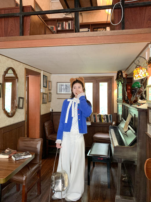 <曾小咸推荐>3.18现货秒杀 ！微信超特价！半高领波点蝴蝶结T恤 日常119.99 立减60 秒杀59.99！！毛衣开衫  秒杀89.99！！ 商品图10