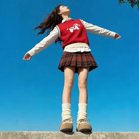 红色小马毛衣 | 软糯暖和不扎肤，肌理细腻一眼显贵。显白时髦