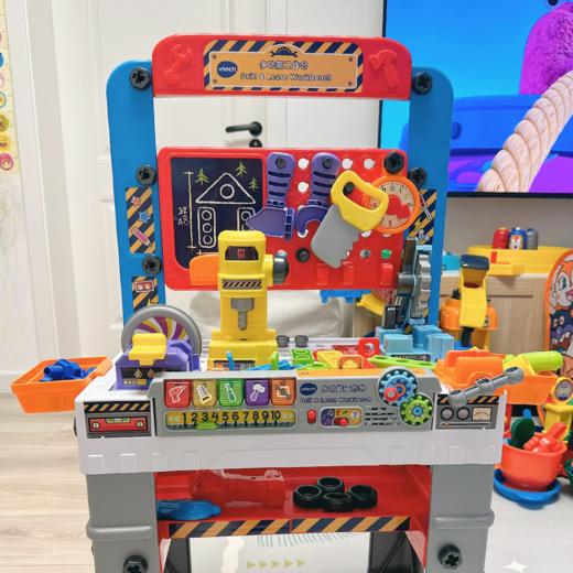 山姆同款 伟易达多功能工作台宝宝维修工具车间儿童拆卸过家家玩具 商品图0