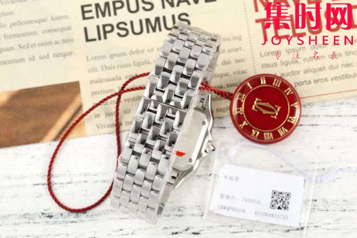 与豹同行 一跃入心 AF卡地亚猎豹系列 中号表盘尺寸：27×37mm 女士腕表 商品图8