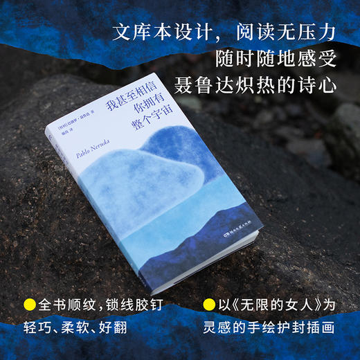 【浦睿】我甚至相信你拥有整个宇宙 智利诗人聂鲁达世间至美情诗集 商品图0