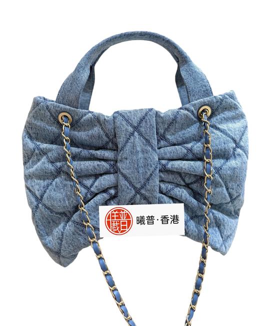 中号牛仔蝴蝶结包la025 商品图1