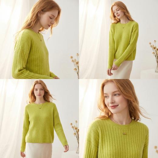 【咕咕同款】PALUOPO/PL山羊绒温婉奶油款羊绒衫100%山羊绒帕罗E21892-B 商品图12