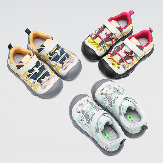 SMIBU猫爪徒步系列男女童春秋季漫游耐磨透气户外运动鞋Z51KB3410【2603好鞋子】 商品图4