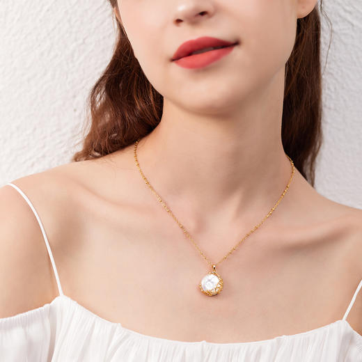 【Sans专属】Manreya玛芮雅”月光石“ 巴洛克珍珠项链 商品图3