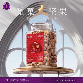 觅菓A180紫衣腰果600g