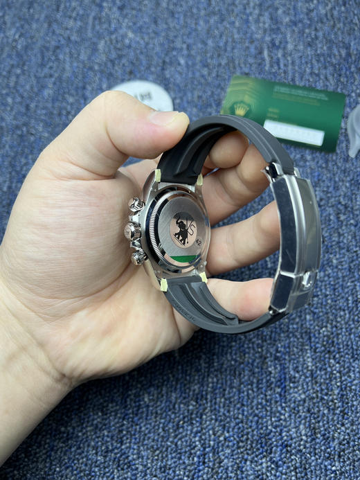 劳力士宇宙计型m126519 VS迪通拿4131配重版 VS配重版 水泥灰 灰胶迪 新款包边迪通拿 丹东4131一体机 男士腕表 表径40mm 商品图5