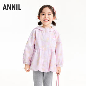 【实体店同款】女童梭织外套春季新款安奈儿童装XG615136