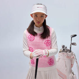 【MQD】【高尔夫】男女童毛织马甲秋季新款儿童柔软亲肤保暖马甲