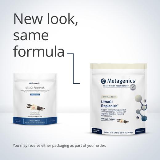 Metagenics Ultra GI Replenish®Vanilla 609克新旧包装随机 商品图1