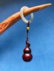【小叶紫檀元和葫芦手把件】配纯金 岫玉手指环 | 大梦香堂 商品缩略图0