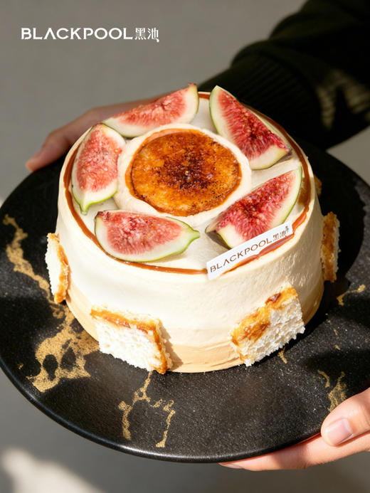 无花果奶皮子咸焦糖果蛋糕   | 黑池 商品图3