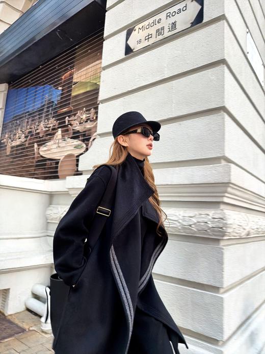 【非质量问题不退】PP21-罗意威黑色大衣(XSD*PP) 商品图6