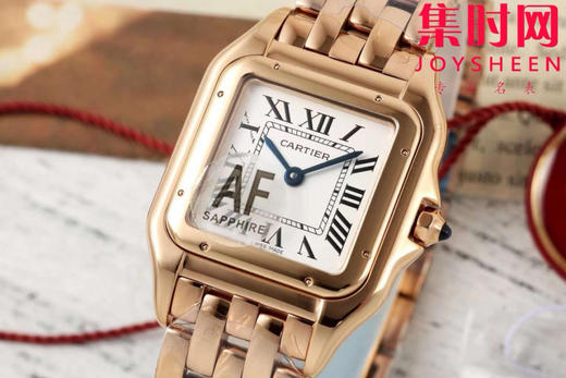 与豹同行 一跃入心 AF卡地亚猎豹系列 中号表盘尺寸：27×37mm 女士腕表 商品图1