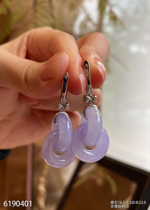 6190401，双环耳坠。具体价格微信咨询 商品图5
