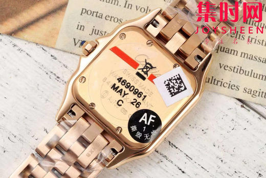 与豹同行 一跃入心 AF卡地亚猎豹系列 中号表盘尺寸：27×37mm 女士腕表 商品图5