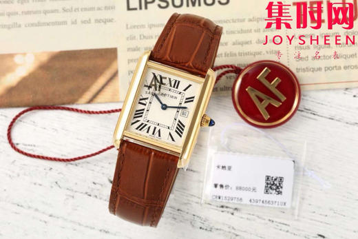 卡地亚TankMust AF坦克Must系列 中号 女士腕表
【表壳】表盘尺寸：中号33.7mm*25.5mm 商品图0