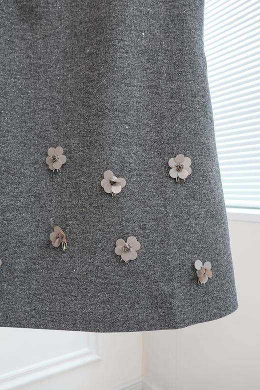 晚空花园|法式减龄花花连衣裙 商品图2