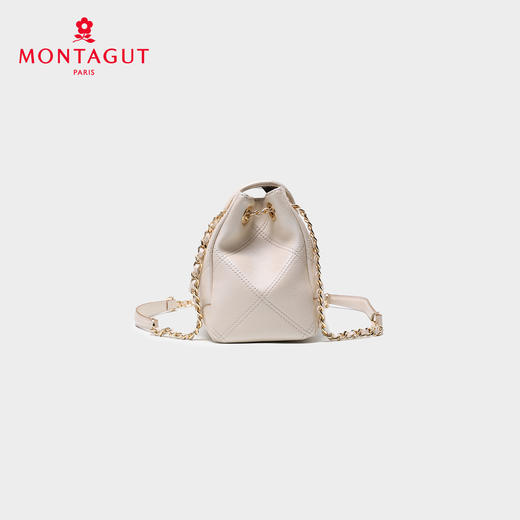 梦特娇女士时尚百搭链条包新款女款真皮单肩包送女友菱格包轻奢斜挎包 商品图8