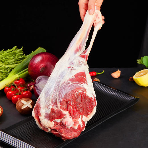 巴什拜羔羊3公斤粗分割鲜羊腿礼盒 商品图4