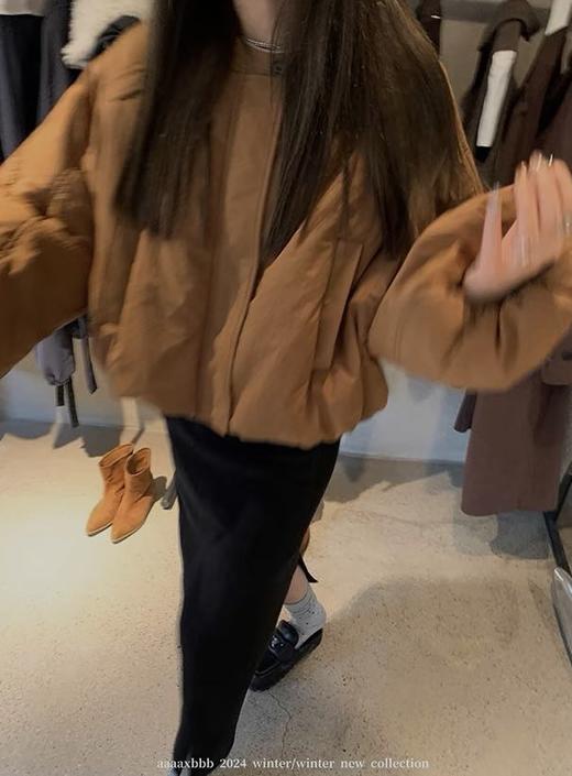 【YW】无忧购“清仓福利”外套女冬季50绒百搭宽松韩系面包服灯笼袖小个子保暖羽绒服9902（现货48小时内天发货） 商品图9