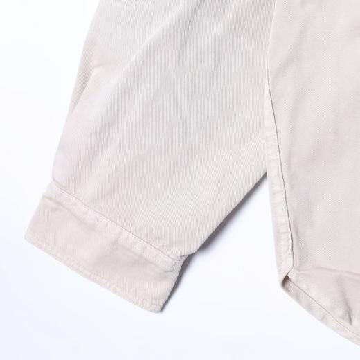 2183SDSA男士秋冬新款痞帅男装潮牌时尚纯色口袋拼接长袖衬衫百搭宽松 商品图4