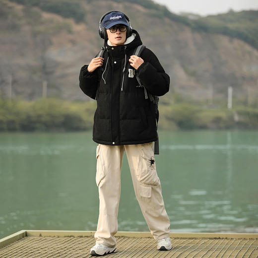 【年底大清仓！！】（春节预售：2月8日-25日停发）斯辰唯佳情侣三防冲锋衣棉衣外套DQC5302 商品图3
