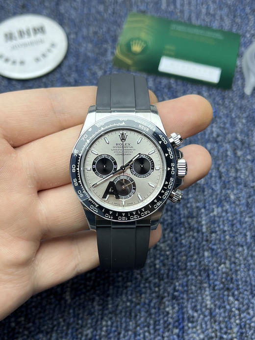 劳力士宇宙计型m126519 VS迪通拿4131配重版 VS配重版 水泥灰 灰胶迪 新款包边迪通拿 丹东4131一体机 男士腕表 表径40mm 商品图1