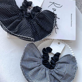 韩系裙摆牙边发圈-纪念日百货门店同款169394199