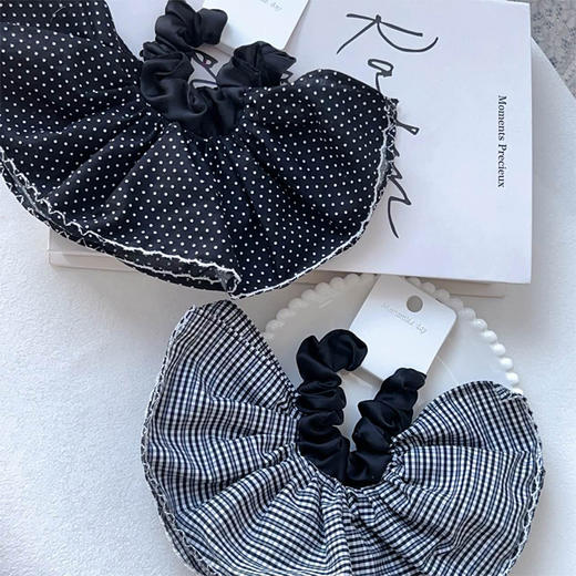 韩系裙摆牙边发圈-纪念日百货门店同款169394199 商品图0