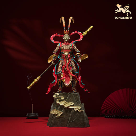 铜师傅《大圣之传奇》珍藏版 客厅桌面孙悟空齐天大圣铜摆件 商品图1