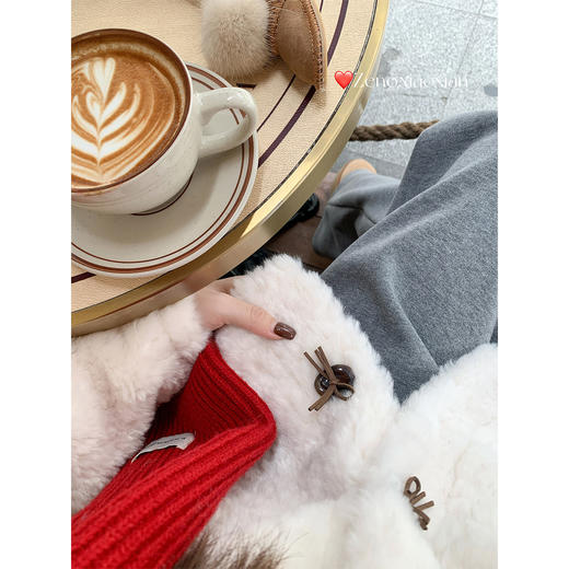 <曾小咸推荐>现货秒杀 ！微信超特价！韩系羊羔绒外套 日常319.99 立减190 秒杀129.99！！ 商品图4