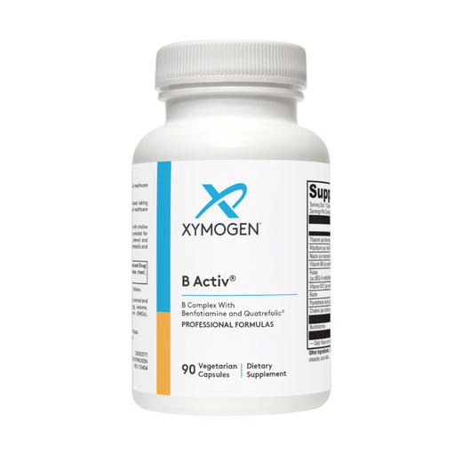 【效期至27年6月】活力B族维生素 XYMOGEN B Activ  90粒/瓶 商品图0